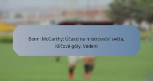 Benni McCarthy: Účasti na mistrovství světa, Klíčové góly, Vedení